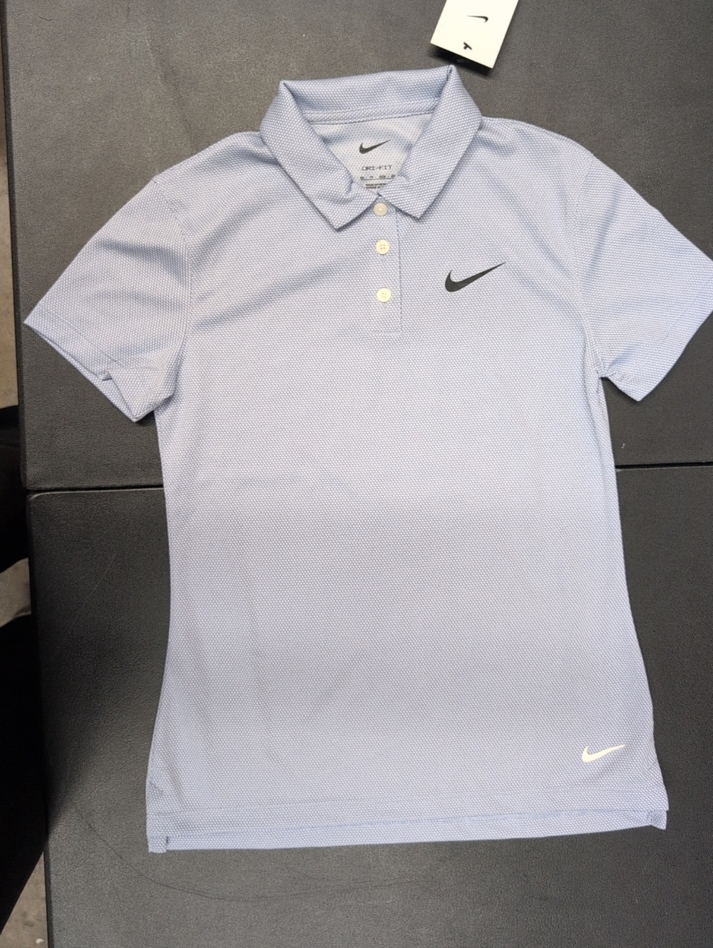 Nike Women's Light Blue Dri-FIT Golf Polo- Size XS NWT